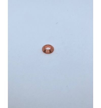 Шайба 02-09-027( тепловой защиты) медная конусная на форсунку TOYOTA /  KAMATSU  размеры 14х7,2х4,5